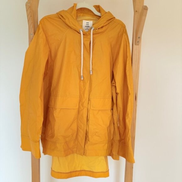 We The Free Seafarer Raincoat Jacket Waterproof - Size Medium - Free People - Picture 2 of 7